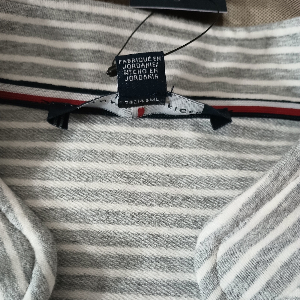 Tommy Hilfiger Military Striped Blazer Jacket M - Picture 8 of 12